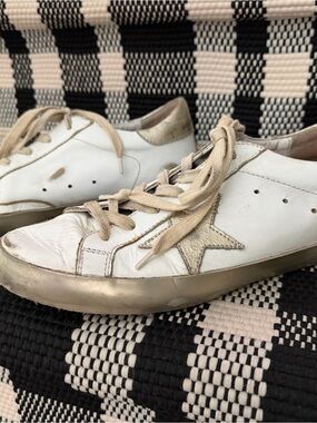 Golden Goose Superstar Leather Sneakers